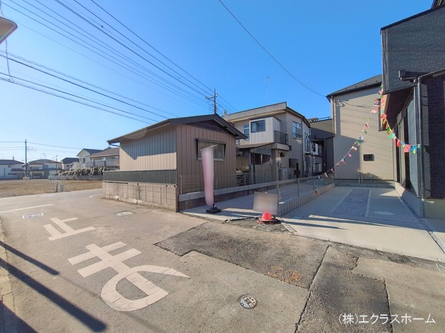 埼玉県春日部市新宿新田の新築戸建て完成写真 2026年2月2日撮影