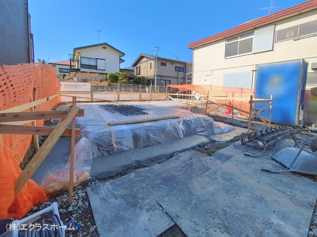 埼玉県春日部市一ノ割２丁目の新築戸建て基礎写真 2026年2月18日撮影