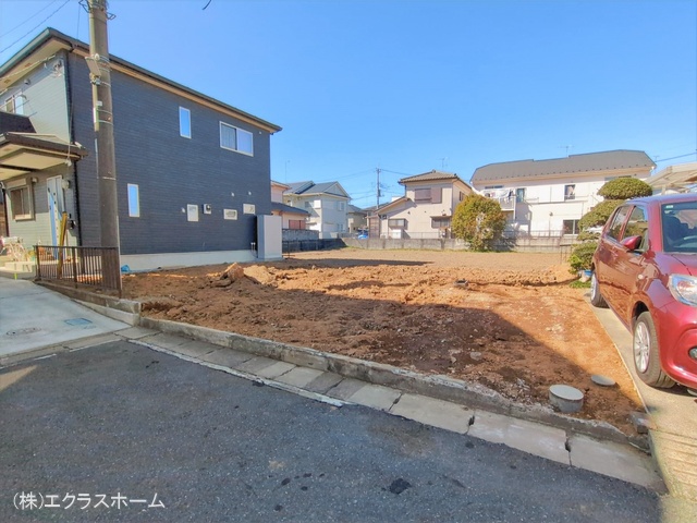 埼玉県春日部市八丁目の新築戸建て更地・土地写真 2026年2月18日撮影
