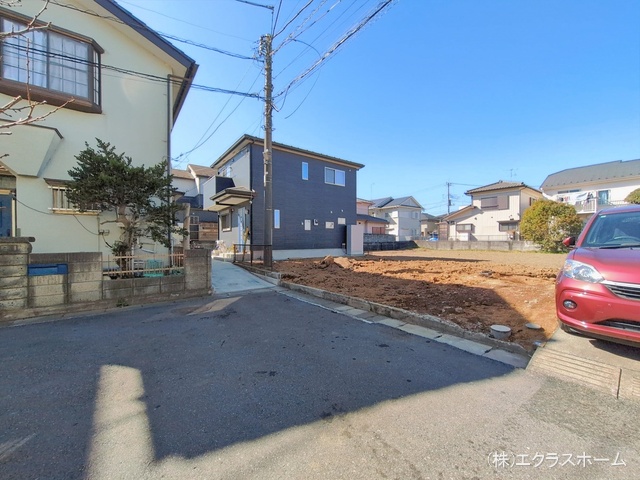 埼玉県春日部市八丁目の新築戸建て更地・土地写真 2026年2月18日撮影