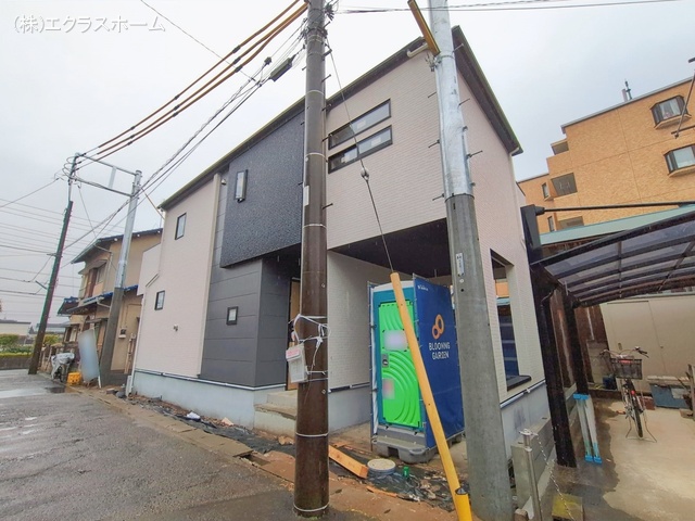 埼玉県春日部市粕壁東5丁目の新築戸建て外構写真 2026年2月24日撮影