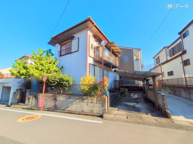 愛知県東海市荒尾町奥曽山の中古戸建て完成写真 2024年11月28日撮影