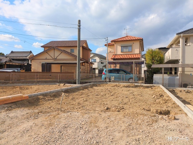 愛知県高浜市屋敷町２丁目の新築戸建て更地・土地写真 2024年12月17日撮影