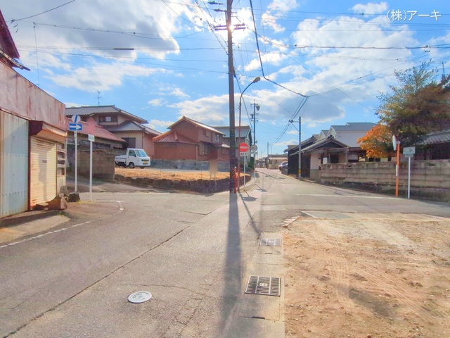 愛知県高浜市屋敷町２丁目の新築戸建て更地・土地写真 2024年12月17日撮影