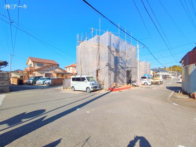 愛知県高浜市屋敷町２丁目の新築戸建て上棟写真 2025年1月20日撮影