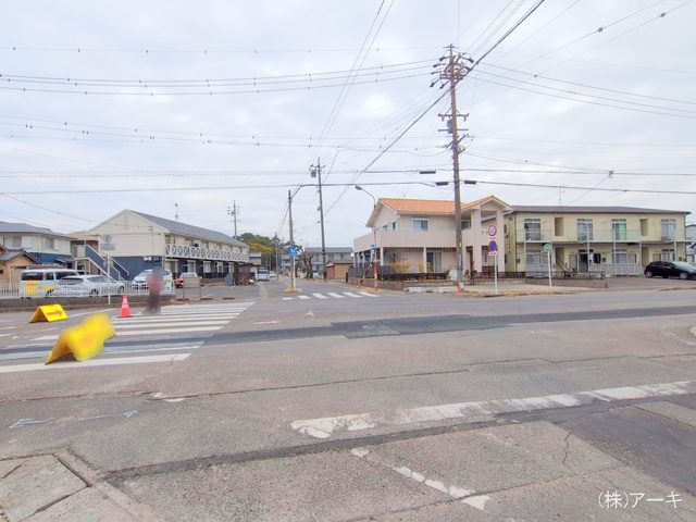 愛知県高浜市屋敷町２丁目の新築戸建て外構写真 2025年2月27日撮影