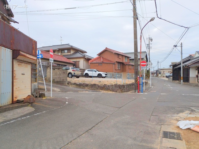 愛知県高浜市屋敷町２丁目の新築戸建て外構写真 2025年2月27日撮影