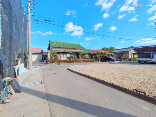 愛知県高浜市呉竹町４丁目の新築戸建てシート写真 2025年1月16日撮影