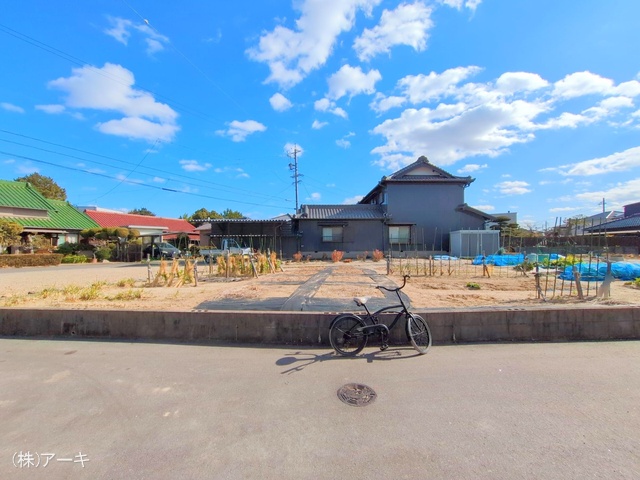 愛知県高浜市呉竹町４丁目の新築戸建てシート写真 2025年1月16日撮影