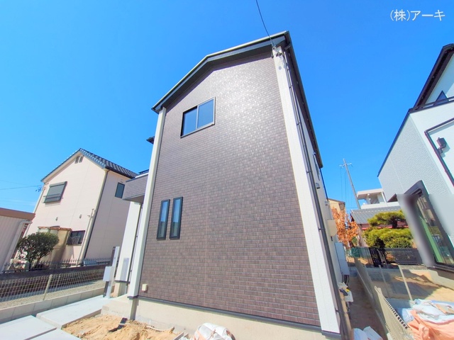 愛知県高浜市呉竹町４丁目の新築戸建て完成写真 2025年3月9日撮影