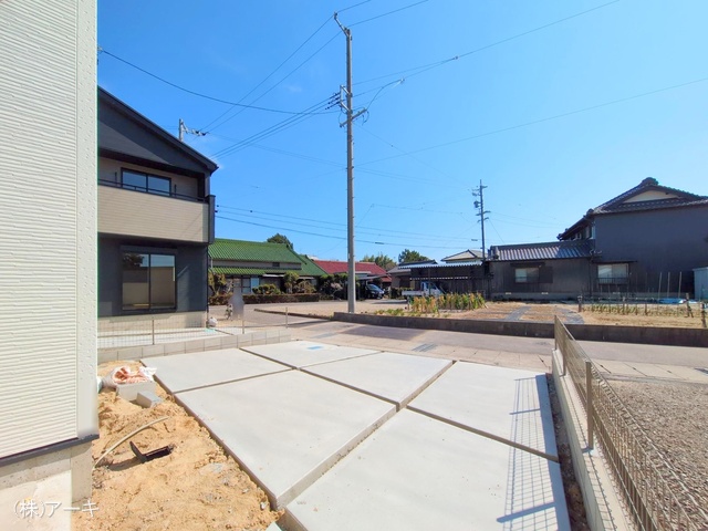 愛知県高浜市呉竹町４丁目の新築戸建て完成写真 2025年3月9日撮影