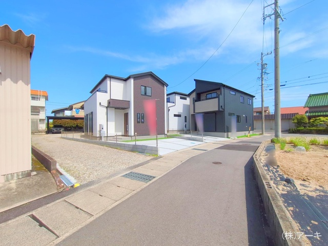 愛知県高浜市呉竹町４丁目の新築戸建て完成写真 2025年5月7日撮影