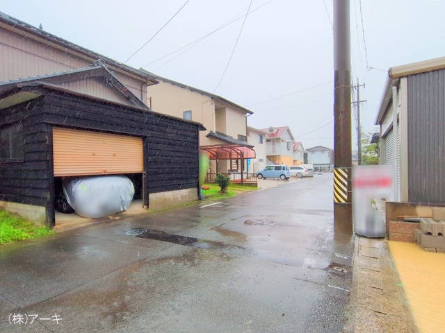 愛知県高浜市湯山町４丁目の新築戸建て外構写真 2025年7月16日撮影