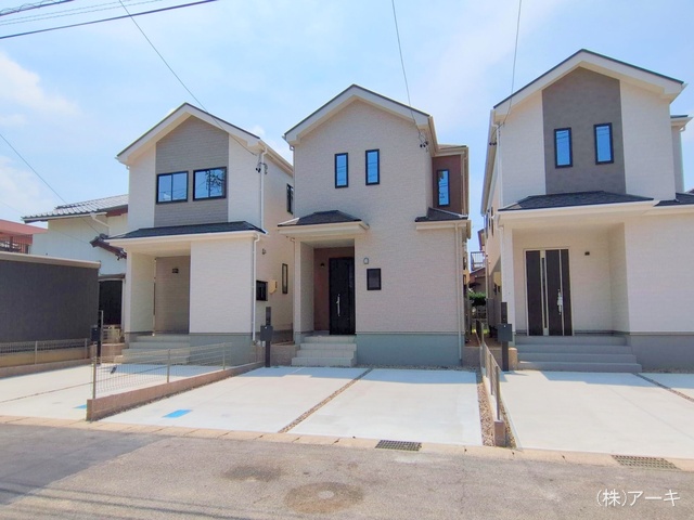 愛知県高浜市湯山町４丁目の新築戸建て完成写真 2025年8月3日撮影