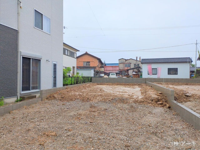 愛知県高浜市春日町７丁目の新築戸建て更地・土地写真 2025年6月9日撮影