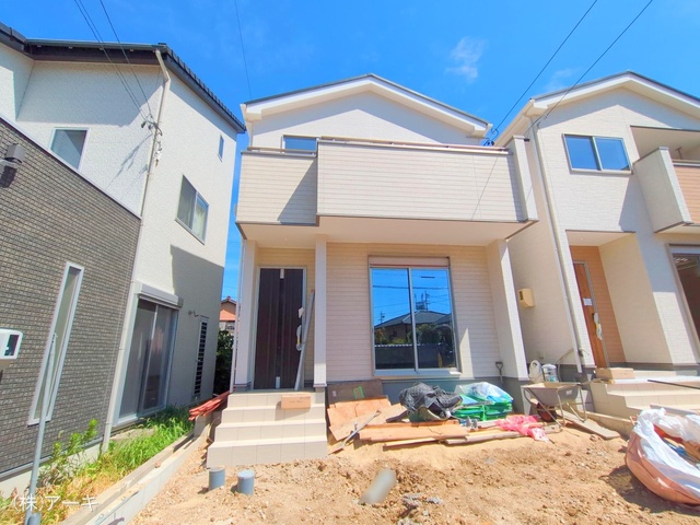 愛知県高浜市春日町７丁目の新築戸建て外構写真 2025年8月17日撮影