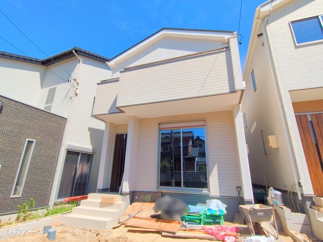 愛知県高浜市春日町７丁目の新築戸建て外構写真 2025年8月17日撮影