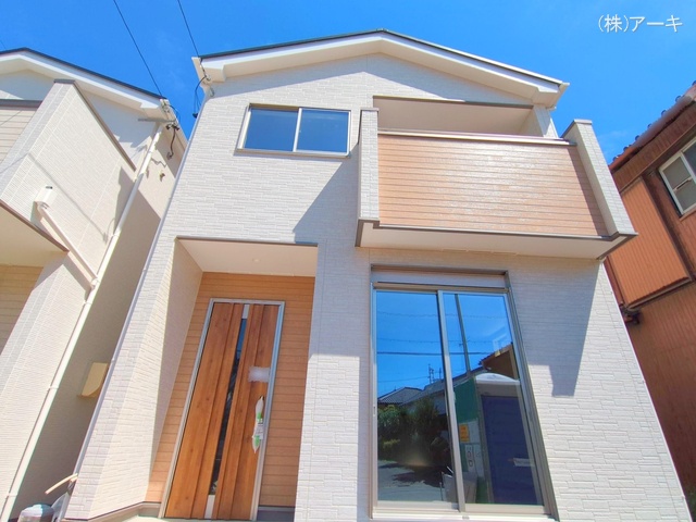 愛知県高浜市春日町７丁目の新築戸建て外構写真 2025年8月17日撮影