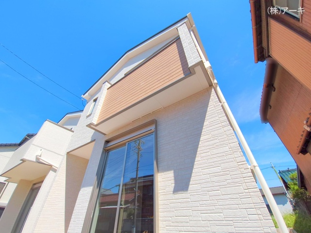 愛知県高浜市春日町７丁目の新築戸建て外構写真 2025年8月17日撮影