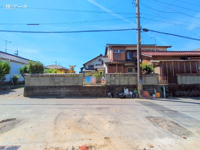 愛知県高浜市春日町７丁目の新築戸建て外構写真 2025年8月17日撮影