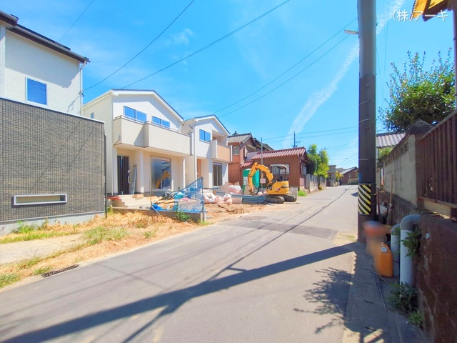 愛知県高浜市春日町７丁目の新築戸建て外構写真 2025年8月17日撮影