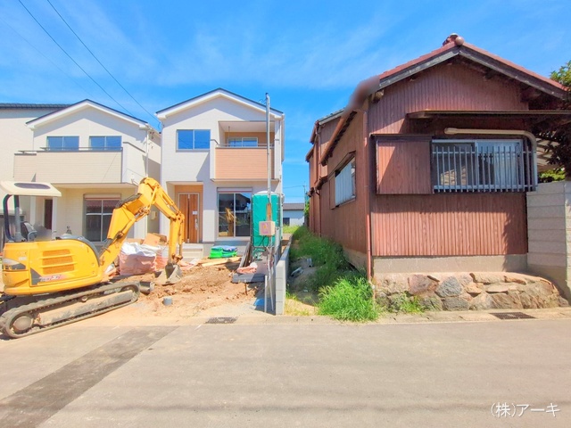 愛知県高浜市春日町７丁目の新築戸建て外構写真 2025年8月17日撮影