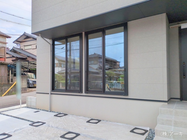 愛知県大府市半月町４丁目の新築戸建て完成写真 2025年6月25日撮影