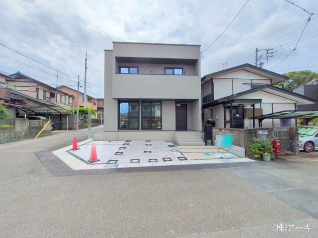 愛知県大府市半月町４丁目の新築戸建て完成写真 2025年6月25日撮影