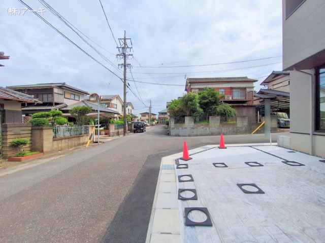 愛知県大府市半月町４丁目の新築戸建て完成写真 2025年6月25日撮影