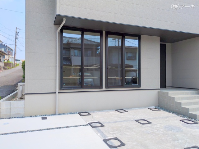 愛知県大府市半月町４丁目の新築戸建て完成写真 2025年7月8日撮影