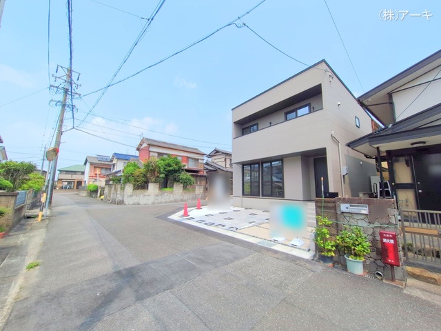 愛知県大府市半月町４丁目の新築戸建て完成写真 2025年7月8日撮影