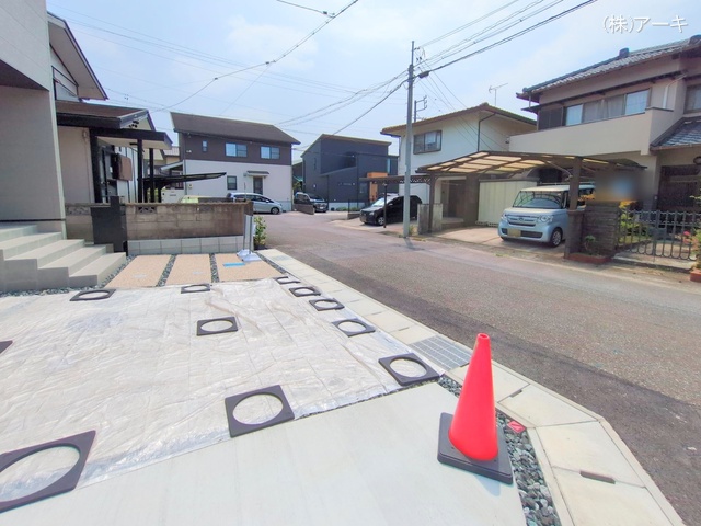 愛知県大府市半月町４丁目の新築戸建て完成写真 2025年7月8日撮影