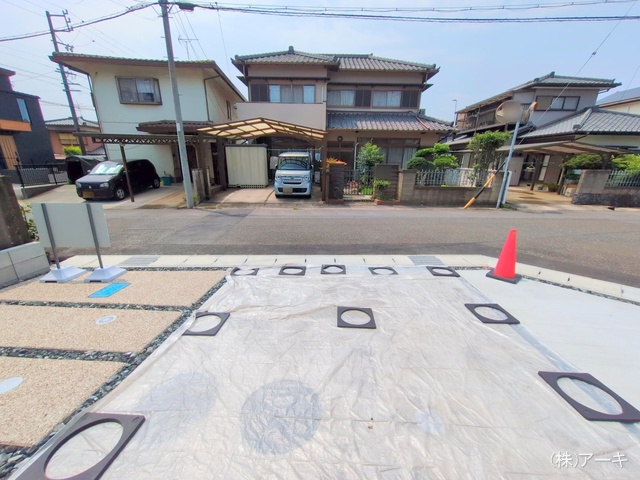 愛知県大府市半月町４丁目の新築戸建て完成写真 2025年7月8日撮影