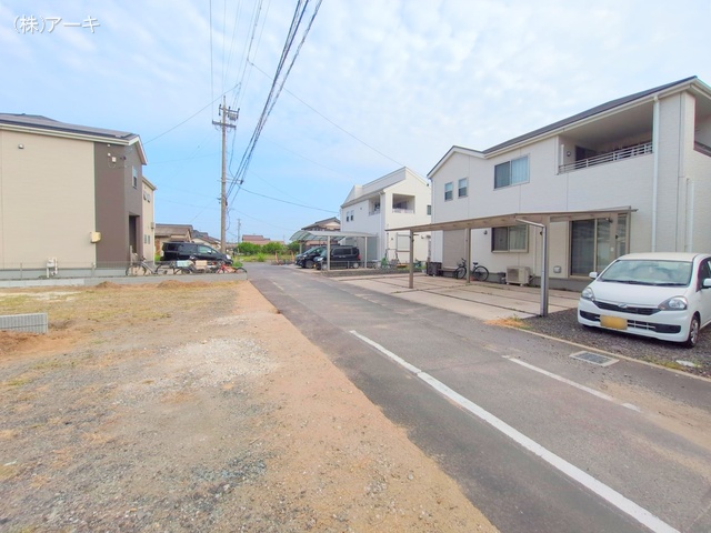 愛知県知多市八幡字荒井の新築戸建て更地・土地写真 2025年7月6日撮影