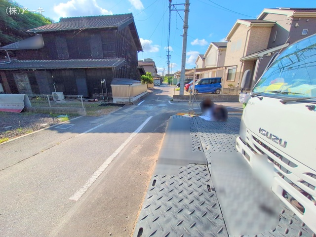 愛知県知多市八幡字荒井の新築戸建て更地・土地写真 2025年7月21日撮影