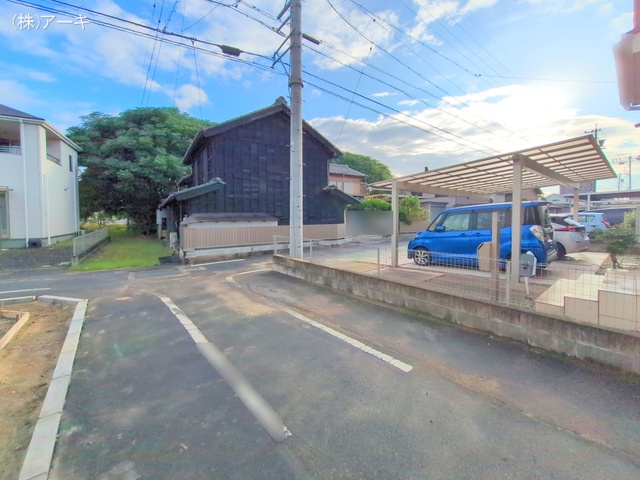 愛知県知多市八幡字荒井の新築戸建て外構写真 2025年10月15日撮影