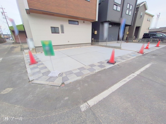 愛知県知多市八幡字荒井の新築戸建て完成写真 2025年11月12日撮影