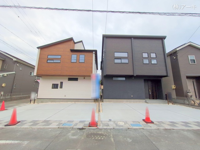 愛知県知多市八幡字荒井の新築戸建て完成写真 2025年11月12日撮影