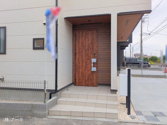 愛知県知多市八幡字荒井の新築戸建て完成写真 2025年11月12日撮影