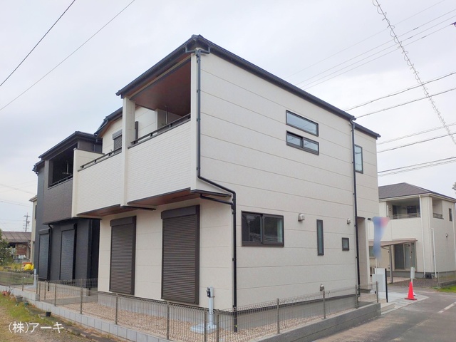 愛知県知多市八幡字荒井の新築戸建て完成写真 2025年11月12日撮影