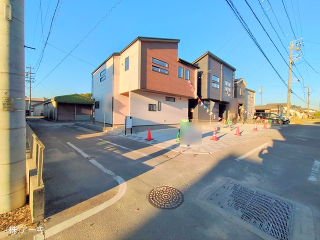 愛知県知多市八幡字荒井の新築戸建て完成写真 2025年11月19日撮影