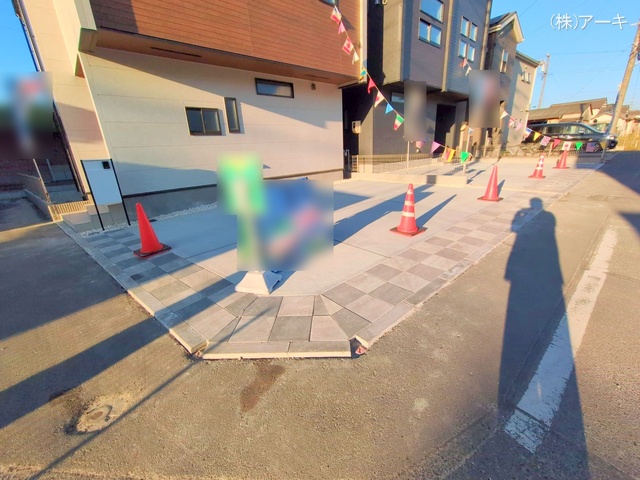 愛知県知多市八幡字荒井の新築戸建て完成写真 2025年11月19日撮影