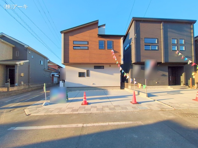 愛知県知多市八幡字荒井の新築戸建て完成写真 2025年11月19日撮影