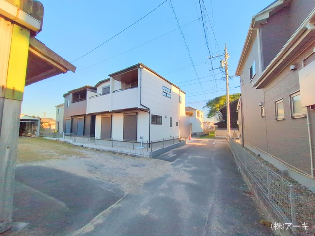 愛知県知多市八幡字荒井の新築戸建て完成写真 2025年11月19日撮影