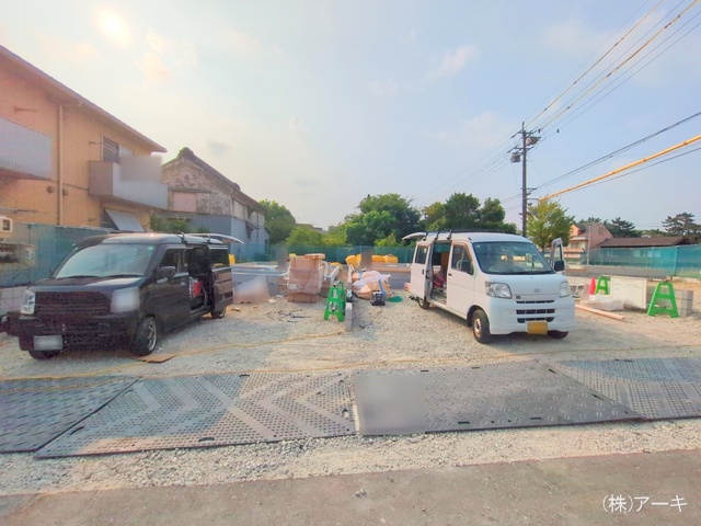 愛知県知多市八幡字堀切の新築戸建て基礎写真 2025年8月24日撮影