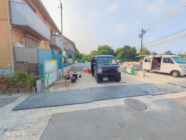 愛知県知多市八幡字堀切の新築戸建て基礎写真 2025年8月24日撮影