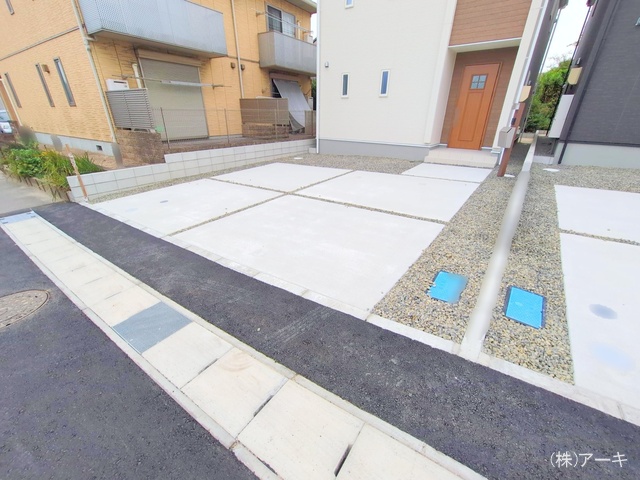 愛知県知多市八幡字堀切の新築戸建て完成写真 2025年11月12日撮影