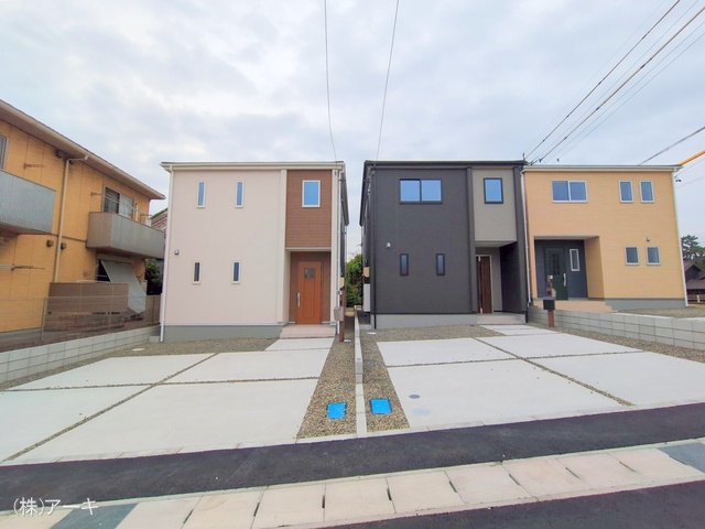 愛知県知多市八幡字堀切の新築戸建て完成写真 2025年11月12日撮影