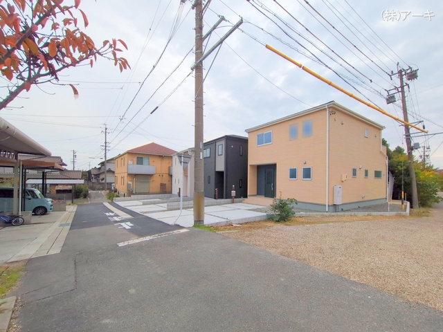 愛知県知多市八幡字堀切の新築戸建て完成写真 2025年11月12日撮影