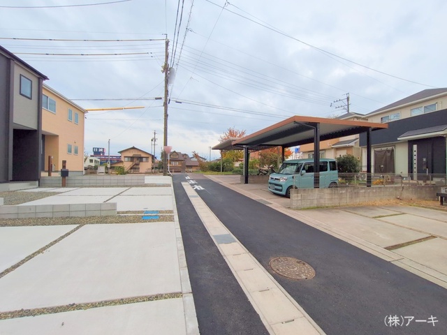 愛知県知多市八幡字堀切の新築戸建て完成写真 2025年11月12日撮影